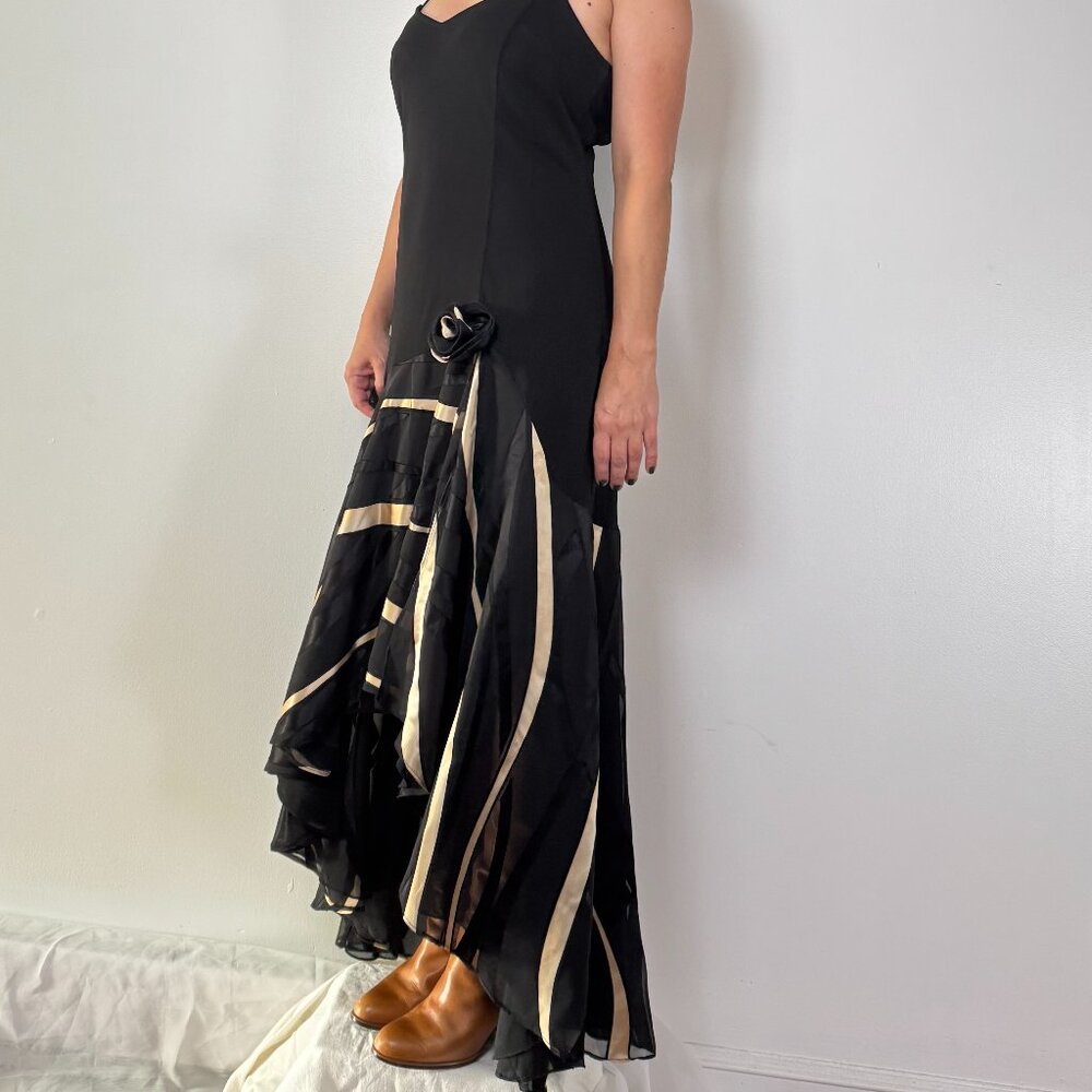 Vintage JOSEPH RIBKOFF Party Dress - Size 12 - Picture 10 of 16